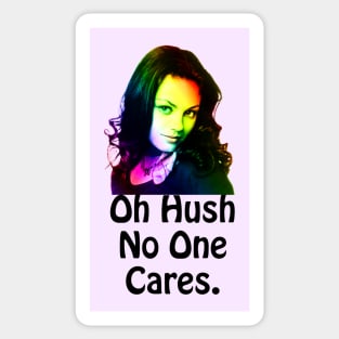 Jackie - No one cares! Sticker